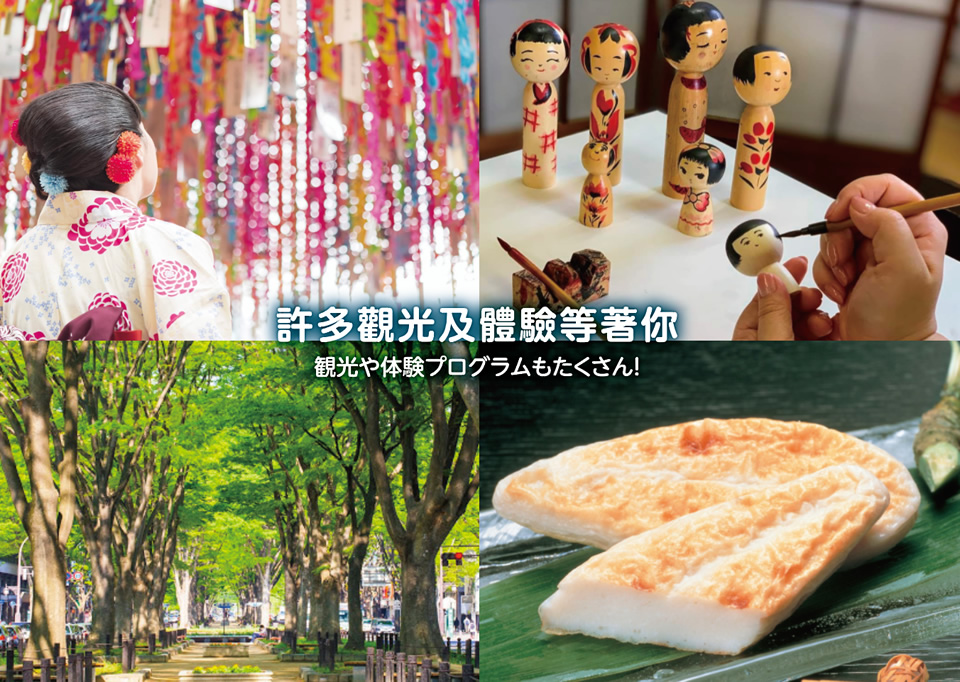 許多觀光及體驗等著你